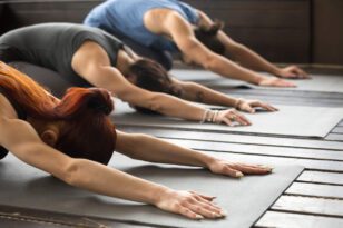 Postura da criança, yoga para diminuir a ansiedade.